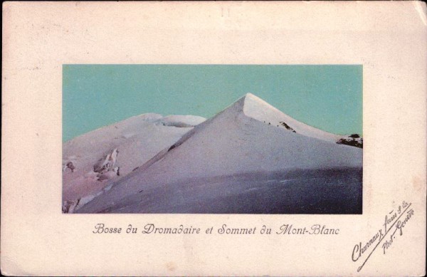 Bosse du Dromadaire et Sommet du Mont-Blanc