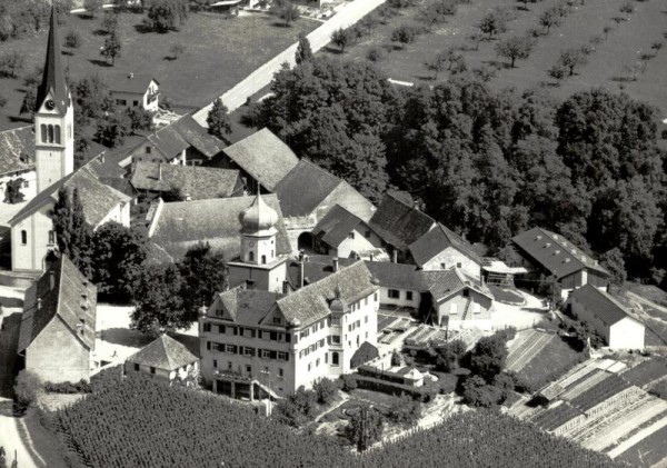 Schloss Herdern TG - Flugaufnahmen Vorderseite