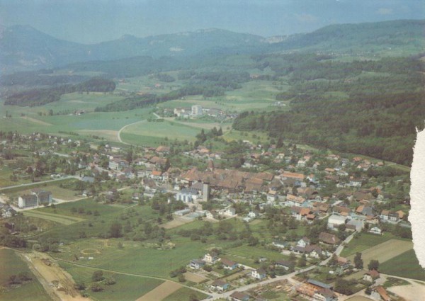 Wiedlisbach BE  -  Flugaufnahmen Vorderseite