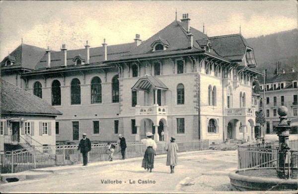 Vallorbe - Le Casino Vorderseite