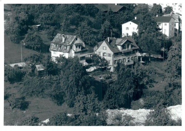 St. Gallen, Luftaufnahme Vorderseite