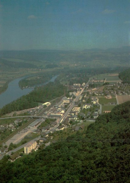 Schinznach - Bad AG - Flugaufnahmen Vorderseite