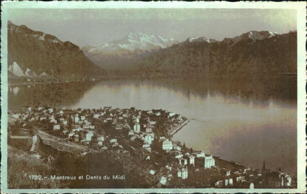 Montreux et Dents du Midi Vorderseite