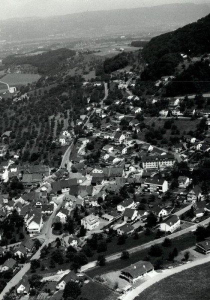 Laupen BE, Flugaufnahme Vorderseite