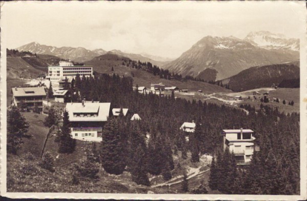 Arosa - Ansiedlung Prätschli. 1937