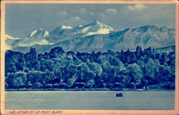 Lac Léman et le Mont Blanc Vorderseite