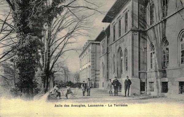 Lausanne, Asile des Aveugles Vorderseite