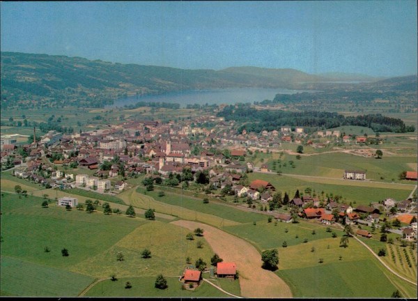 Hochdorf, Flugaufnahme Vorderseite