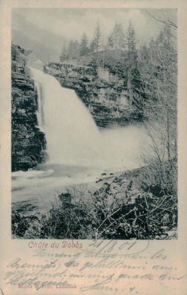 Chute du Doubs Vorderseite