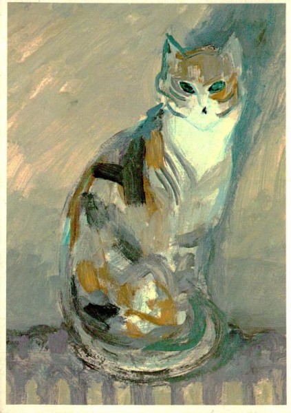 Walter Sautter - Katze Vorderseite