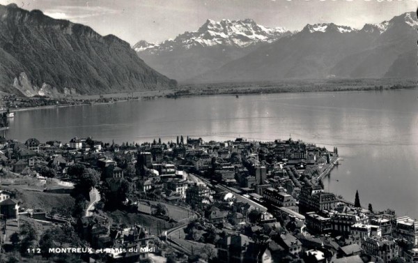 Montreux et Dents Midi Vorderseite