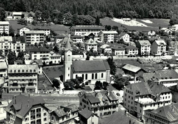 Tramelan,Vue aérienne Vorderseite