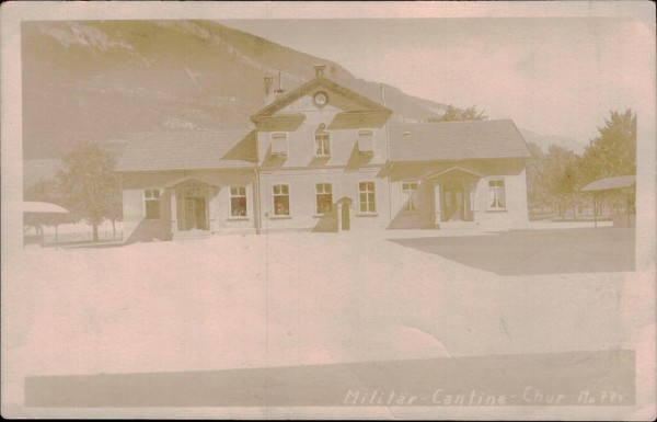 Chur, Militär-Cantine Vorderseite