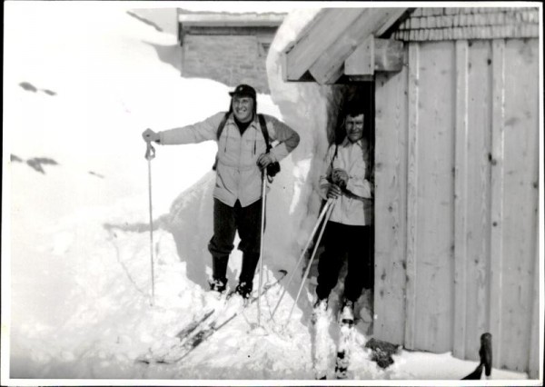 Skifahrer Vorderseite