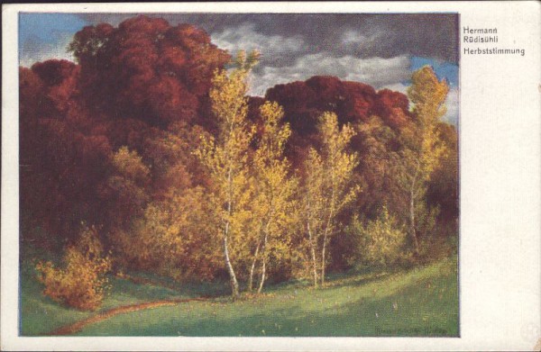 Hermann Rüdisühli, Herbststimmung