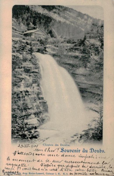 Chutes du Doubs Vorderseite