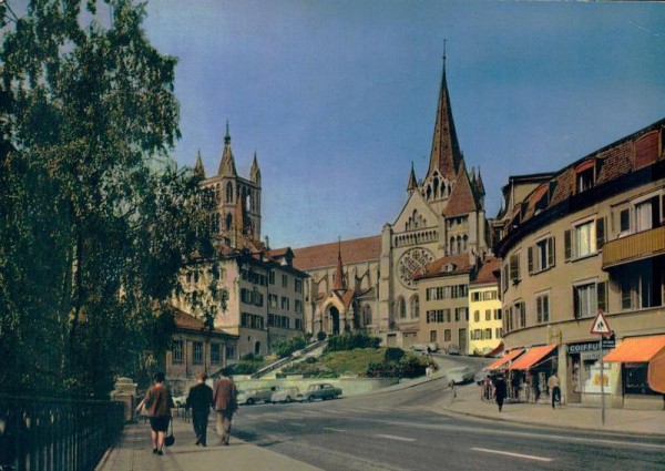 Lausanne, La Cathédrale Vorderseite