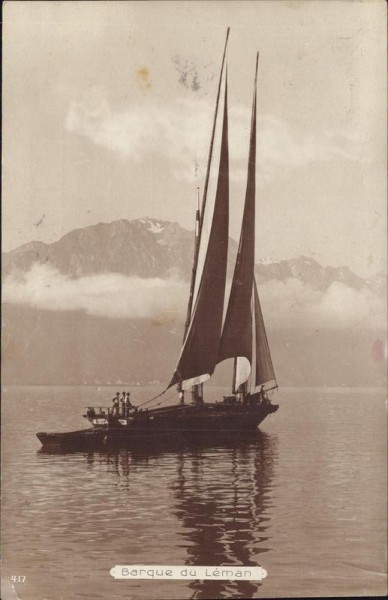 Barque du Léman Vorderseite