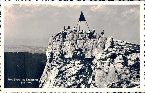 Signal du Chasseron (1611 m) Vorderseite