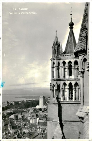 Tour de la Cathédrale, Lausanne Vorderseite