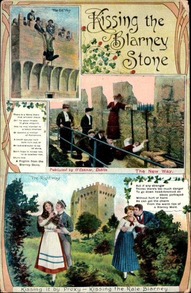 Kissing the Blarney Stone Vorderseite