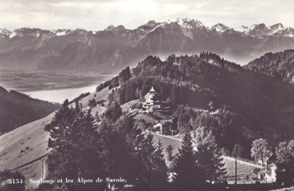 Sonloup et les Alpes de Savoie Vorderseite