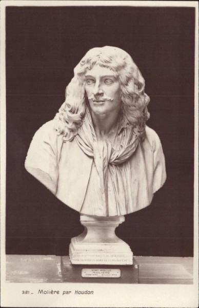 Molière, Houdon Vorderseite