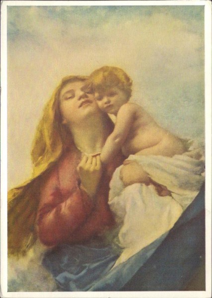 Domenico Morelli, Madonna mit Kind Vorderseite