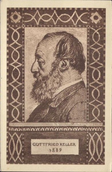 Gottfried Keller, 1919 Vorderseite