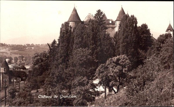 Schloss Grandson/Château de Grandson Vorderseite