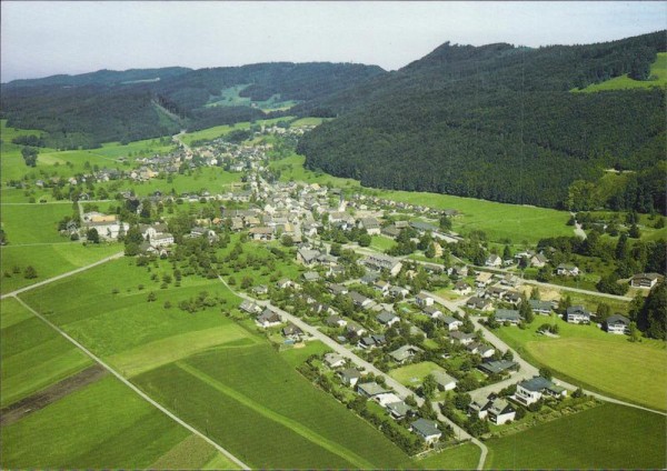 Hausen am Albis, Flugaufnahme Vorderseite