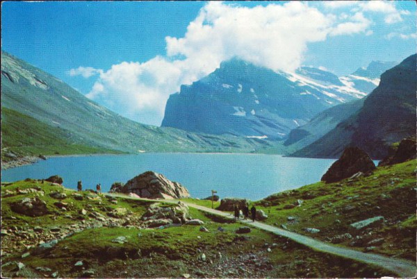 Daubensee am Gemmipass (2205m) Kandersteg-Leukerbad Daubenhorn (2942m)