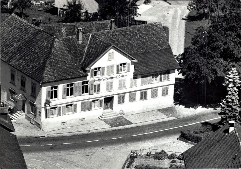 G  ttingen  Gasthof zum goldenen Lamm  Flugaufnahme Flugaufnahmen