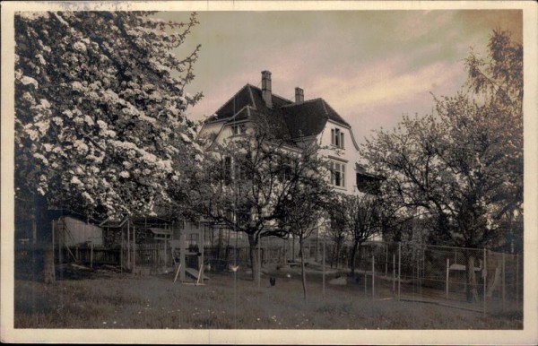 unbekanntes Haus, ev. Zürich Vorderseite