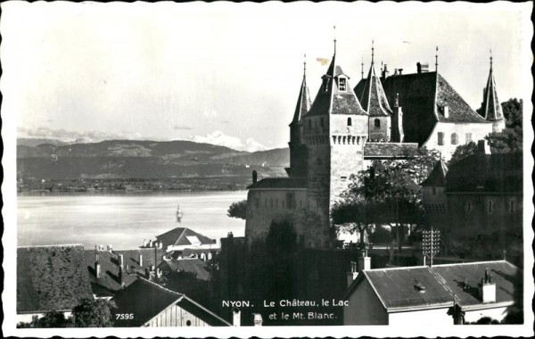 Château de Nyon Vorderseite