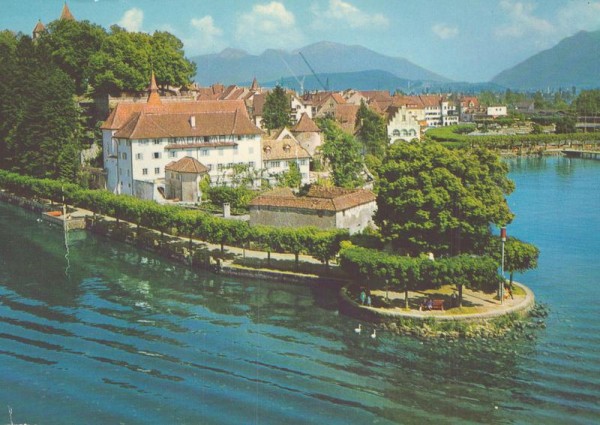 Kapuzinerkloster, Rapperswil SG - Flugaufnahmen Vorderseite