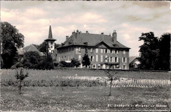 St. Saphorin, le château Vorderseite