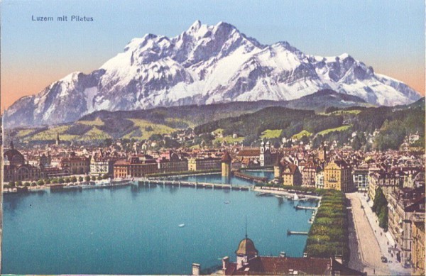 Luzern mit Pilatus