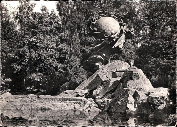  Bern, Weltpostdenkmal Vorderseite