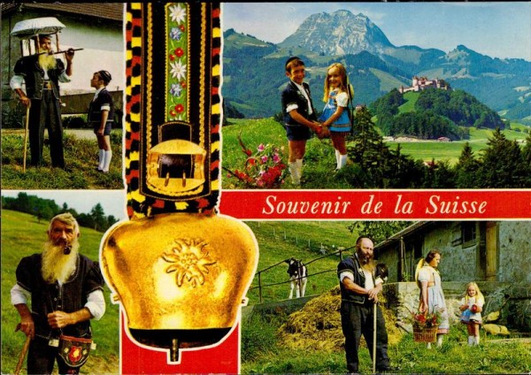 Souvenir de la Suisse Vorderseite