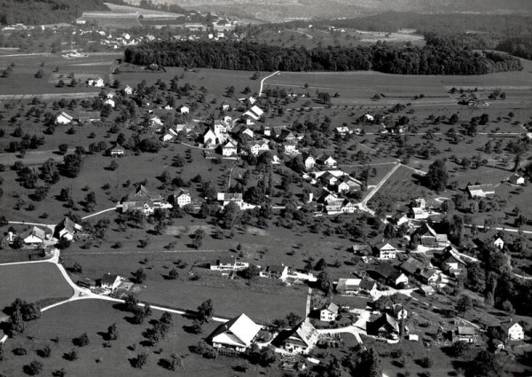 Oberwil AG - Flugaufnahmen Vorderseite