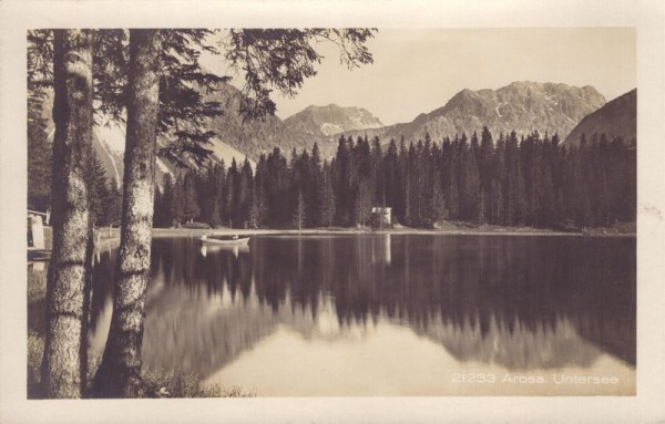 Arosa - Untersee. 1927