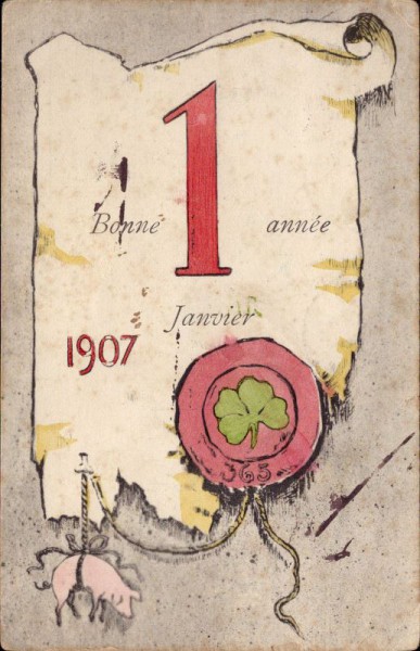 Bonne Année 1907