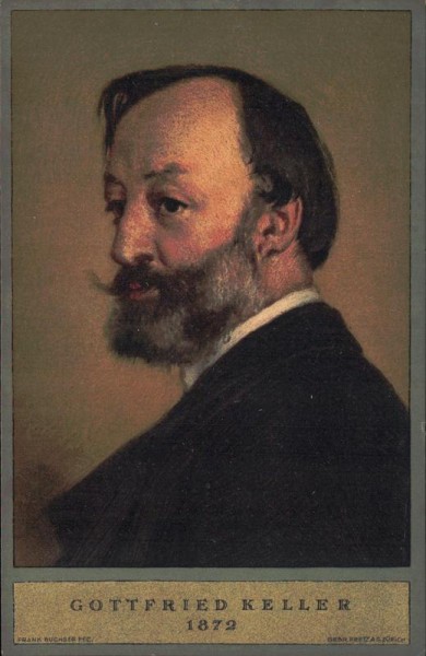 Gottfried Keller 1872 Vorderseite