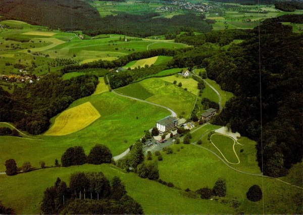 Läufelfingen, Bad Ramsach, Flugaufnahme Vorderseite