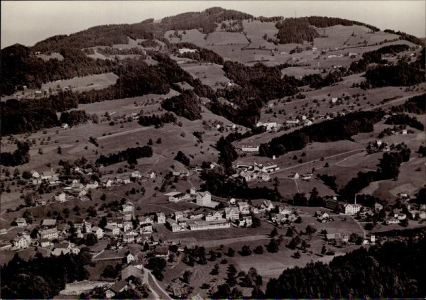 Laupen,  Flugaufnahme Vorderseite