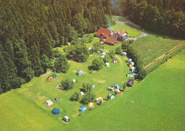 Camping Sursee, Mauensee LU - Flugaufnahmen Vorderseite