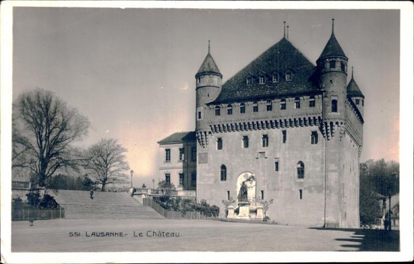 Château Saint-Maire(Lausanne) Vorderseite