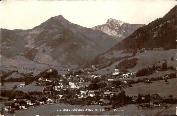 Château-d’Œx Vorderseite