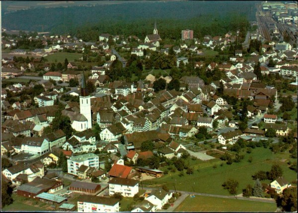 Bülach, Flugaufnahme Vorderseite